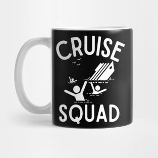 Cruise Squad 2023 Don't Fall Off the Ship Mug